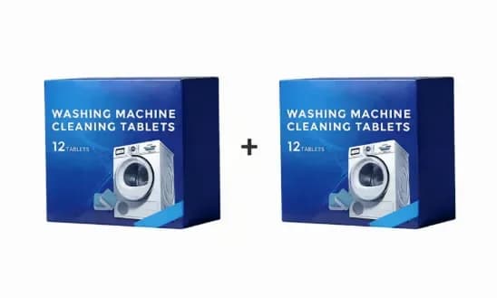 Washing Machine Deep Cleaner Tablets, 24 Count (2 Boxes) - Main