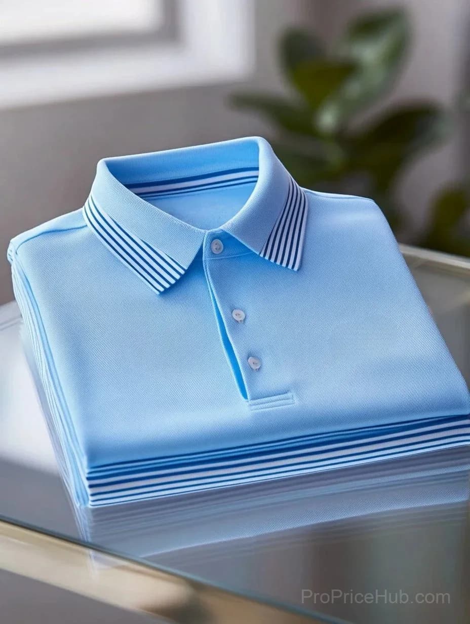 Men's Business Casual Button Short Sleeve Polo Shirt - View 2