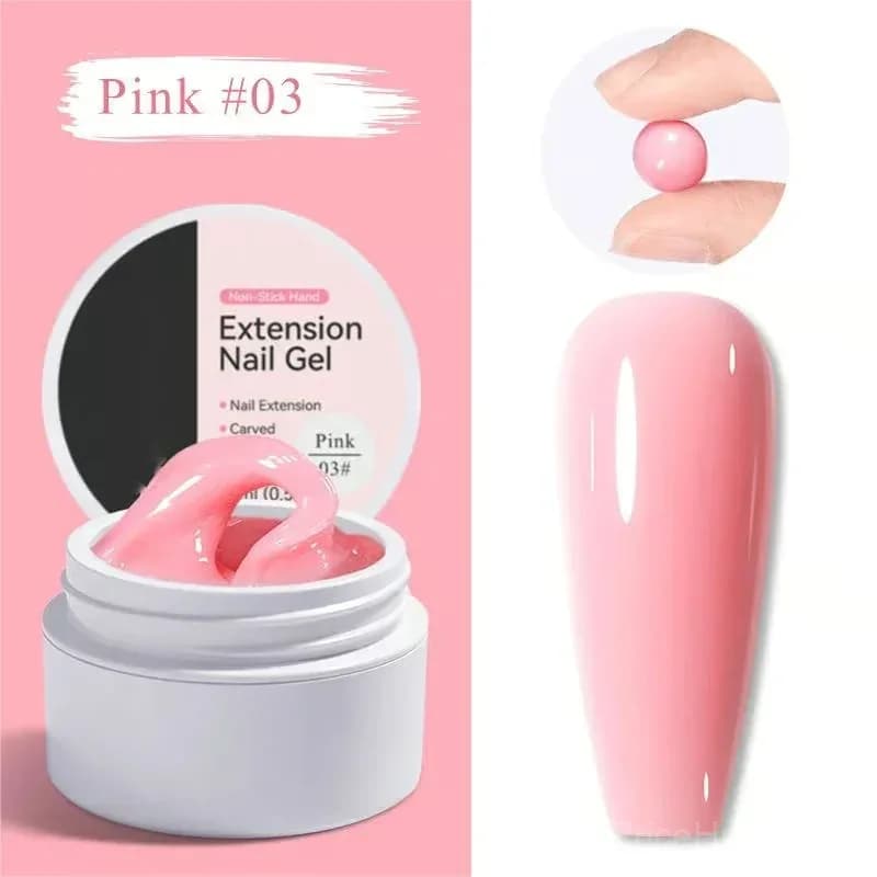 Clear Nail Extension Builder Gel Without Tools - View 14