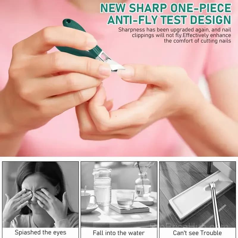 Eagle Beak Beveled Nail Clippers – 3-Piece Grooming Kit - View 7