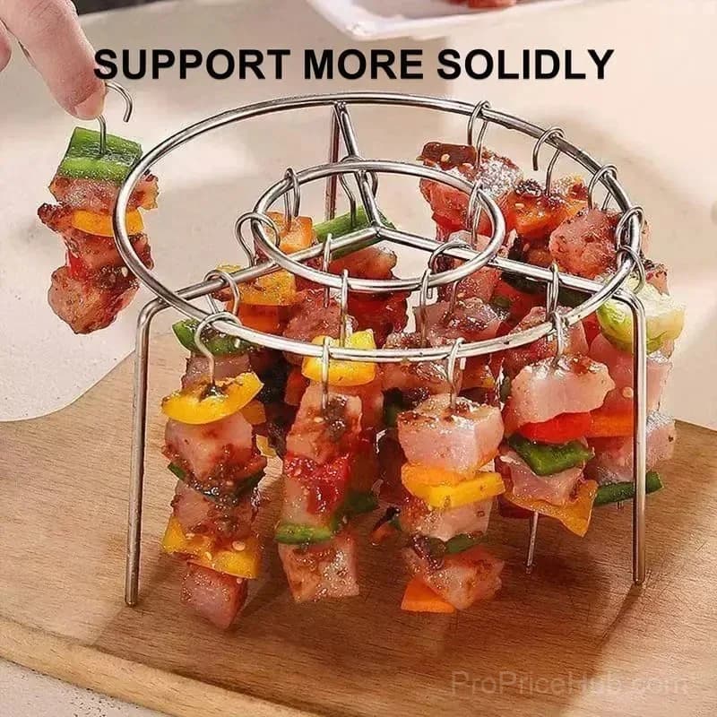 Stainless Steel Vertical Grill Rack for Air Fryer - View 3