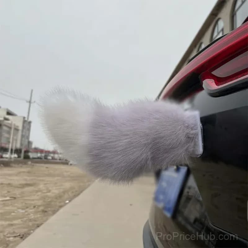 Remote Control Electric Car Tail Accessory, Pink-White - View 23