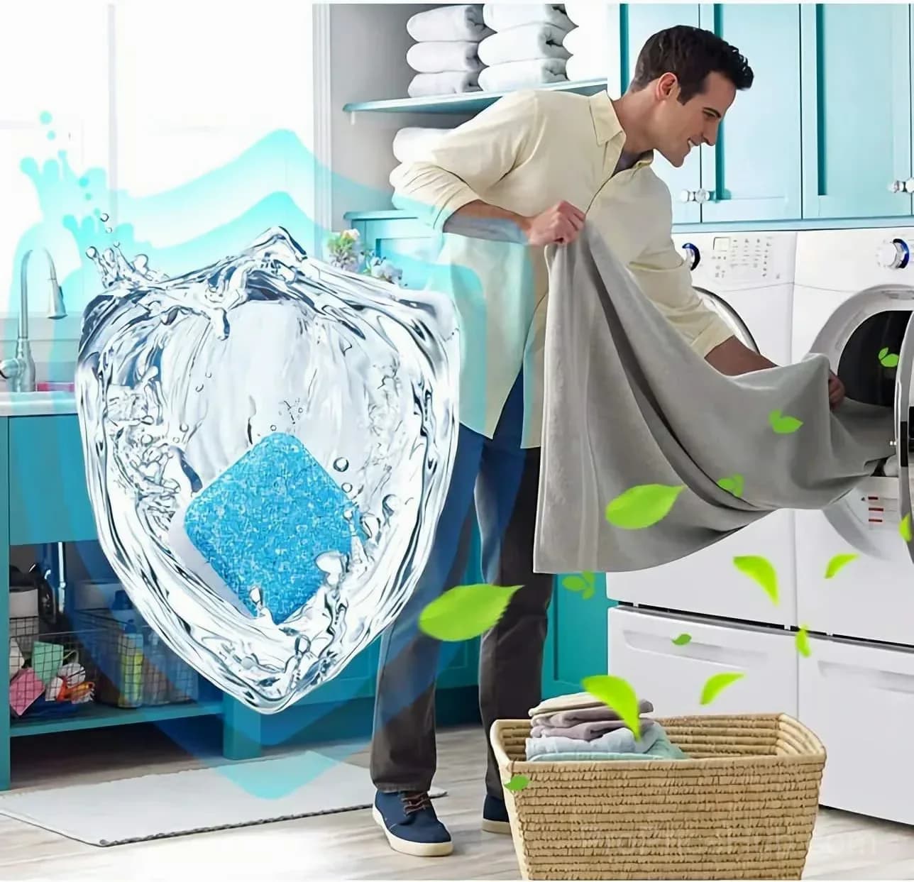 Washing Machine Deep Cleaner Tablets, 24 Count (2 Boxes) - View 12