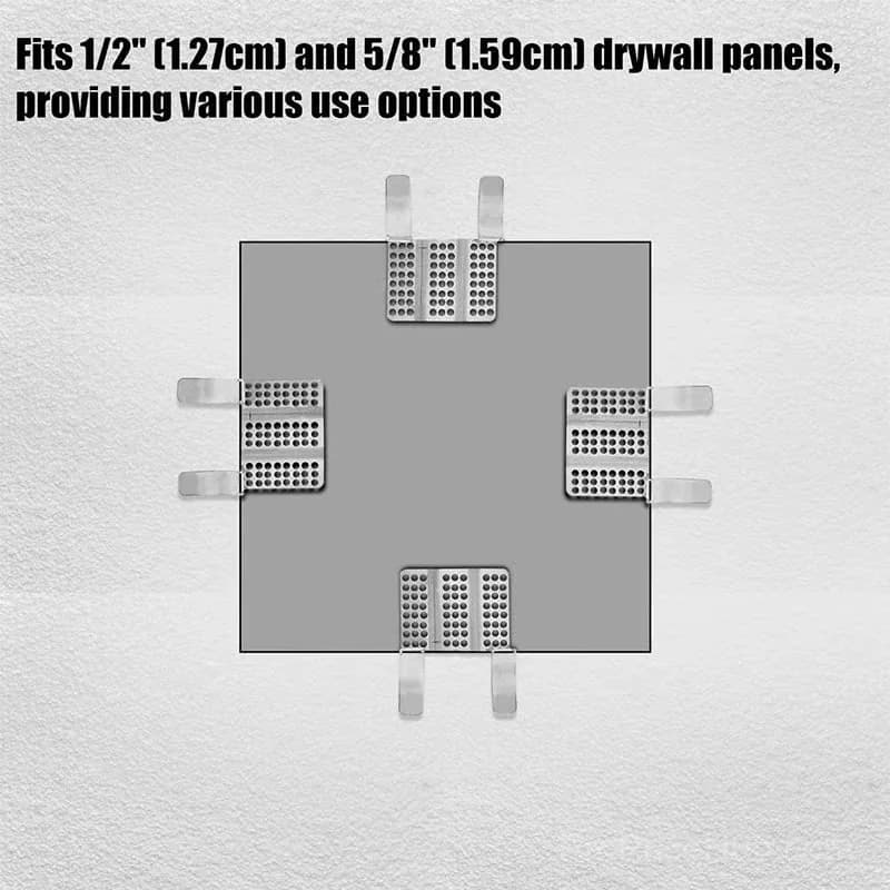 Adjustable Stainless Steel Electrical Box Outlet Spacers, 10-Pack - View 2