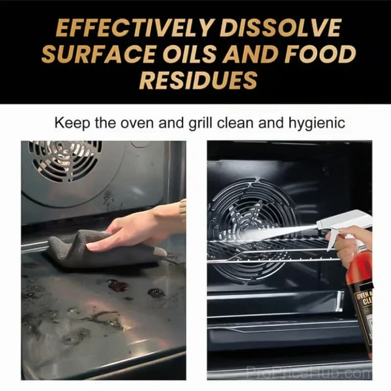 Oven & Grill Cleaner Spray – Dissolves Grease in 5 Minutes - View 5