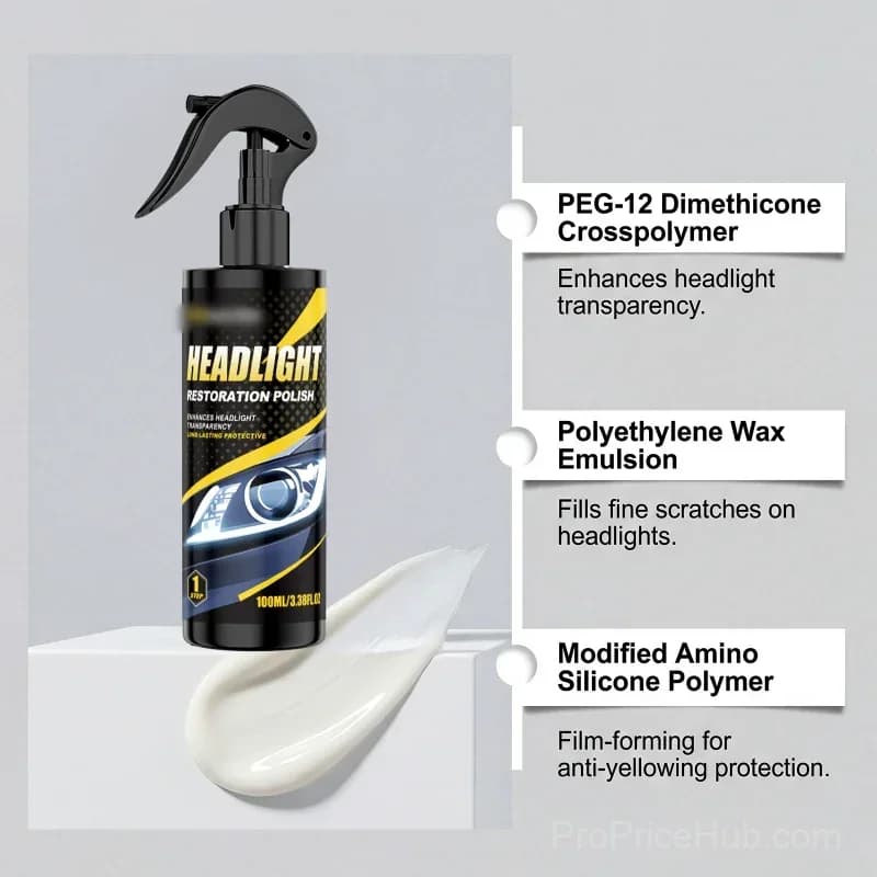 Professional Headlight Polish & Sealant Kit - View 4
