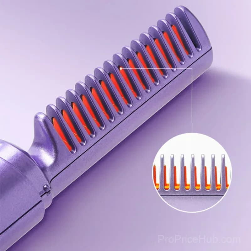 Purple Hairdressing Comb for Styling and Cutting - View 6