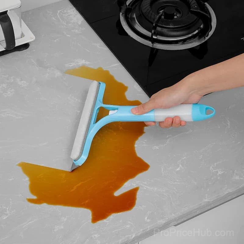 3-in-1 Window Cleaner with Spray, Scrub, and Squeegee for Home & Car - View 13