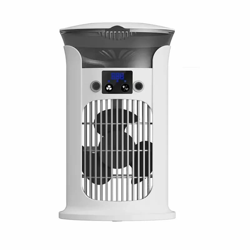 3-in-1 Desktop Air Cooler Fan for Personal Cooling, White - Main