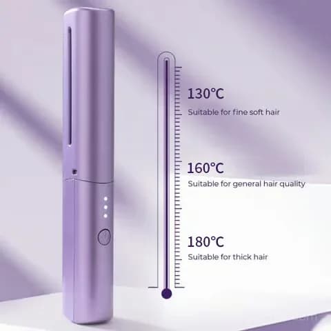 Purple Hairdressing Comb for Styling and Cutting - View 7