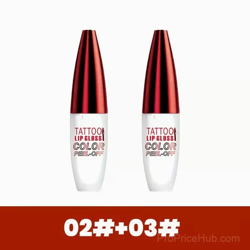 Waterproof Long-Lasting Lip Gloss, Shade 01, 2-Pack - View 14