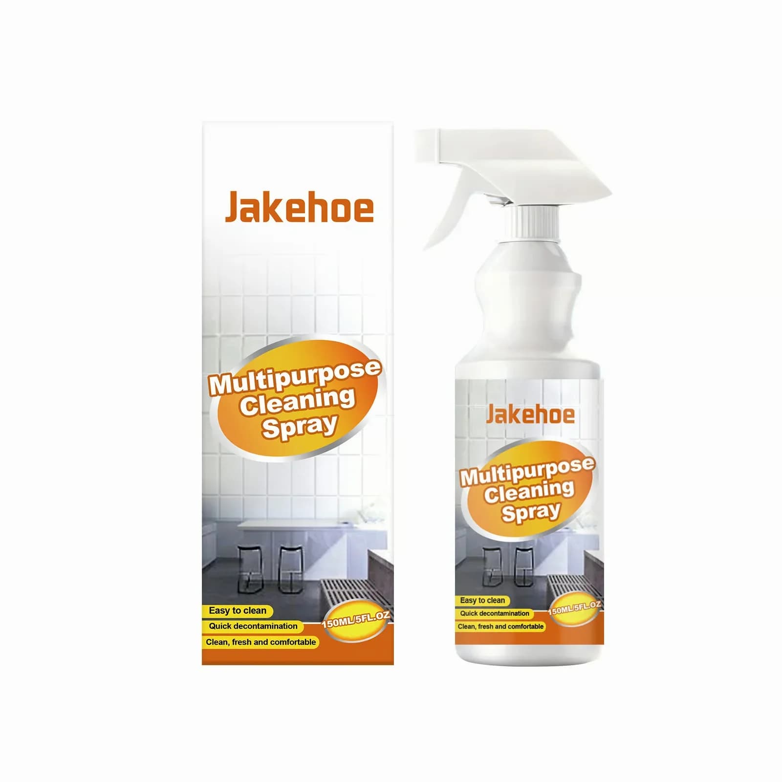 Heavy-Duty Kitchen Degreaser Cleaning Spray, 150ml - Main
