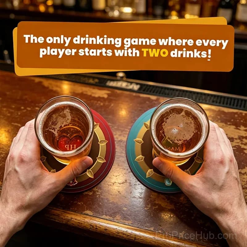 Wizards Tavern Fantasy Drinking Game with Dice and Spells - View 6