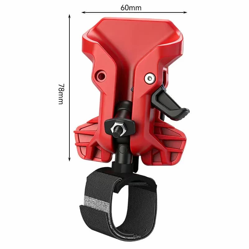 Portable Self-Locking Power Tool Holster, Red, 1 Pack - Main