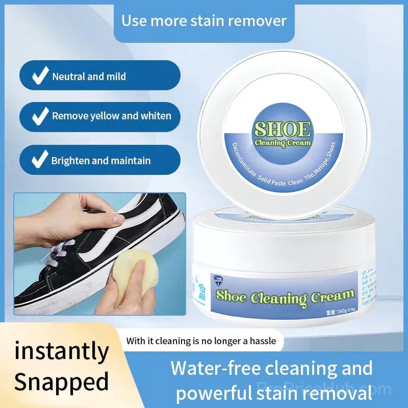 Multi-functional Shoe Stain Cleaning Cream - Alt