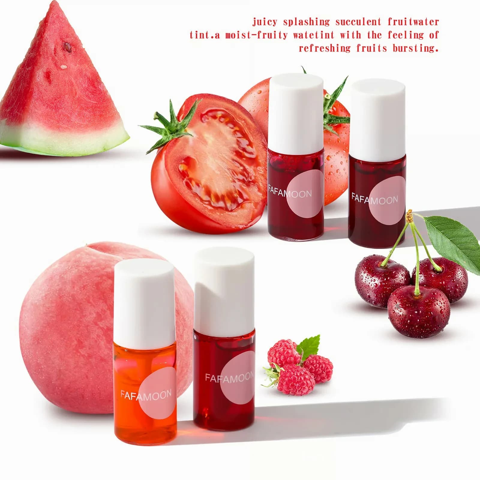 FAFAMOON Long Lasting Lip Gloss, 01 Apple - View 4