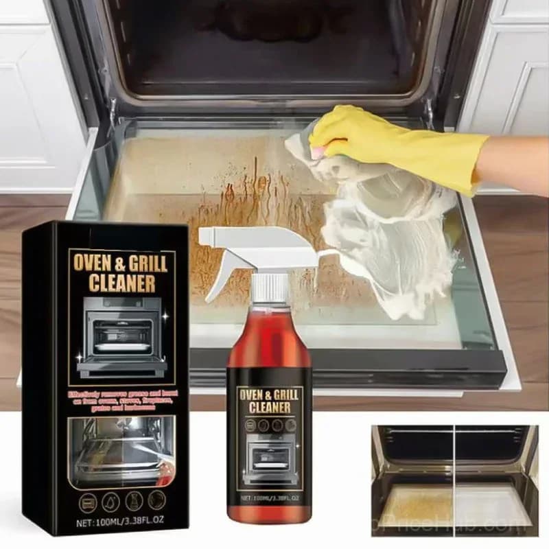 Oven & Grill Cleaner Spray – Dissolves Grease in 5 Minutes - Main