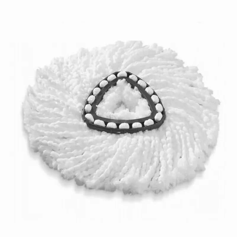 Triangular Rotating Floor Mop Head Brush, White - Main