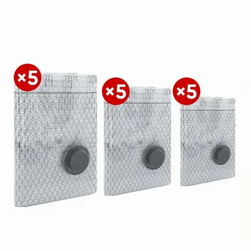 Cordless Travel Vacuum Storage Bag Set with Electric Air Pump - Alt