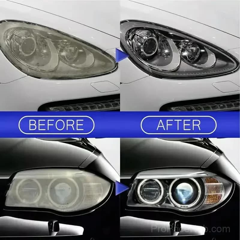 Automotive Headlight Restoration & Crystallization Coating Kit, 180ml - Alt