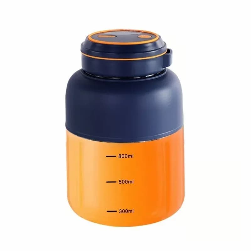 Portable Wireless Juicer Cup, 800ml, Blue - View 3
