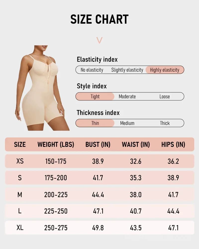 Tummy Control Zip-Up Ultra Stretch Shapewear Bodysuit - View 5