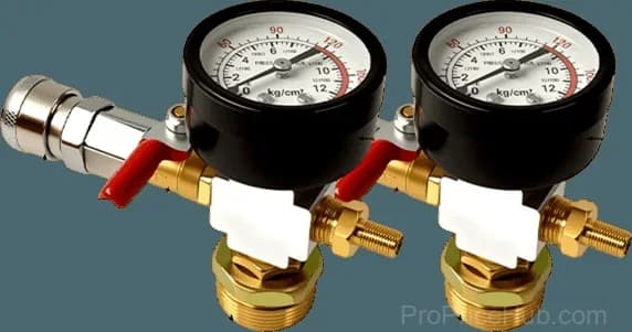 Air Tank Valve Adapter Four-Way Connector with Valve - View 7