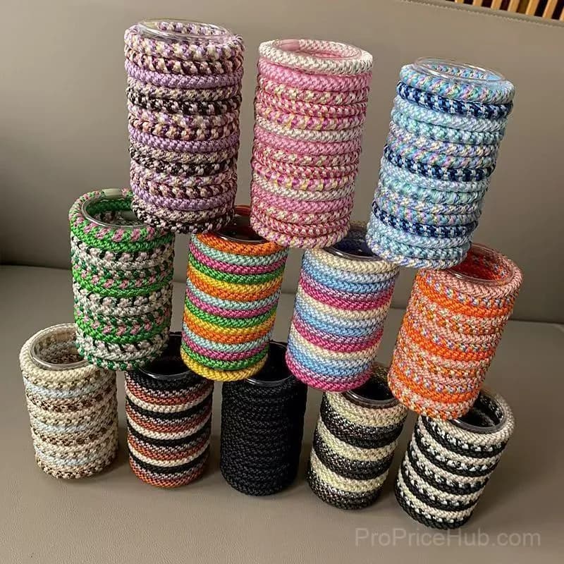 Hair Tie Bracelet Ponytail Holders - Alt