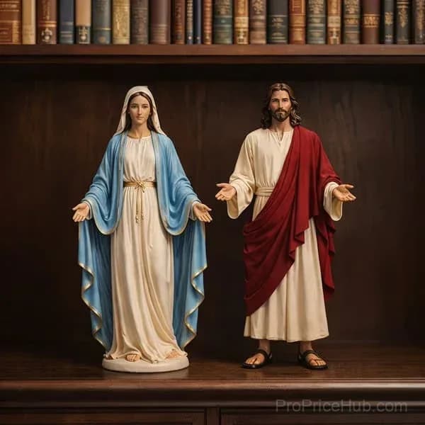 Limited Edition Virgin Mary Collectible Figure - Sacred Faith Keepsake - Alt