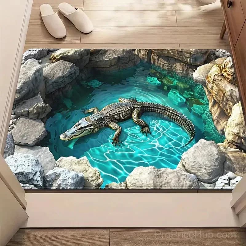 3D Optical Illusion Doormat - Endless Abyss Design - View 6