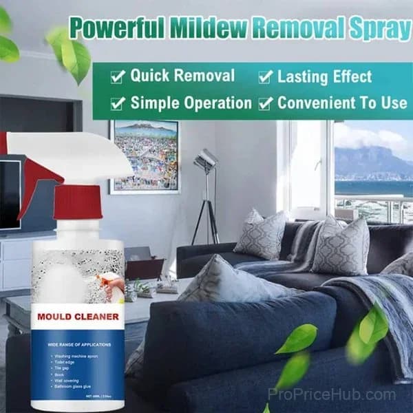 Mildew Cleaner Foam - Heavy-Duty Cleaning Spray - Alt