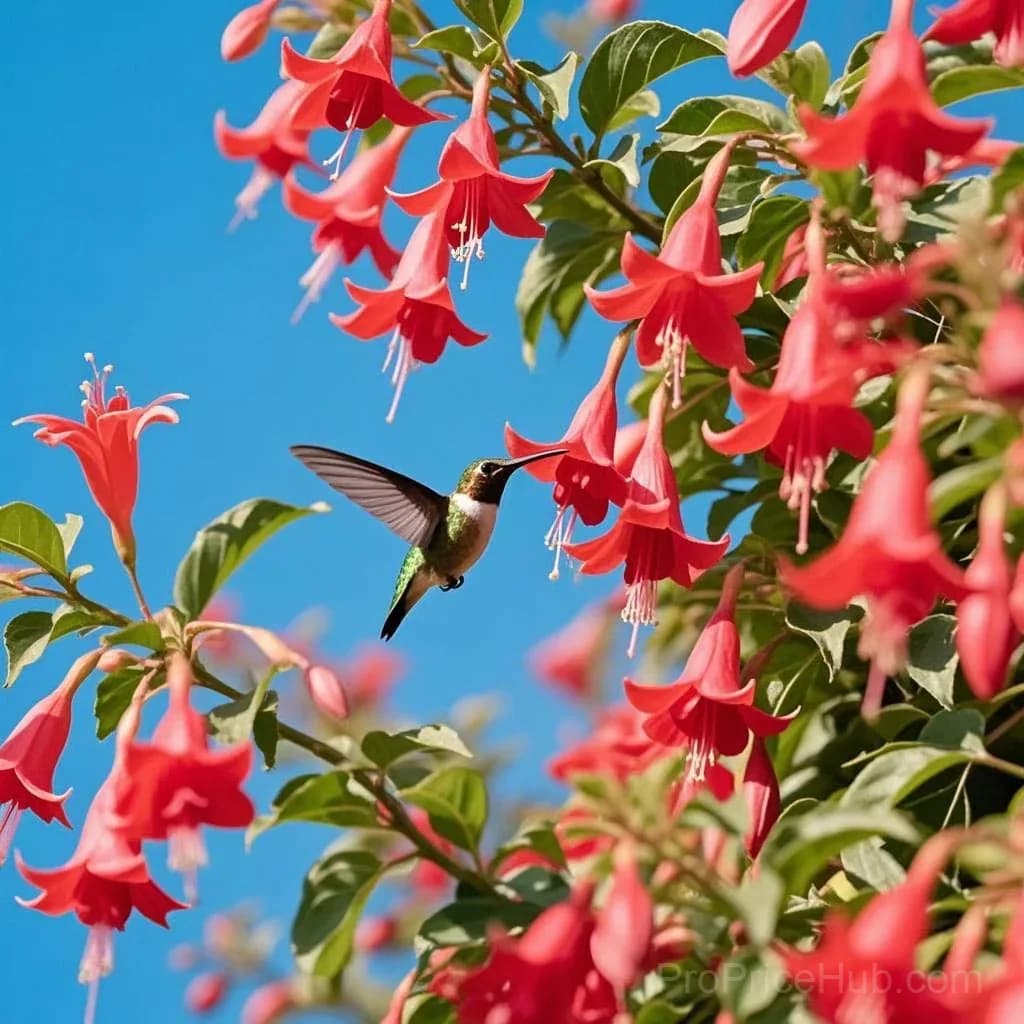 Epilobium garrettii Rainbow Burst Orange Glow Flower Seeds - View 4