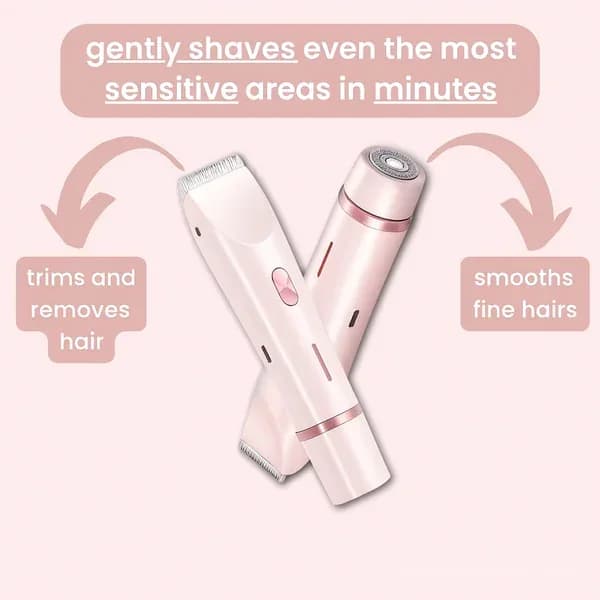 GlowTrim 2-in-1 Bikini & Body Trimmer - Alt