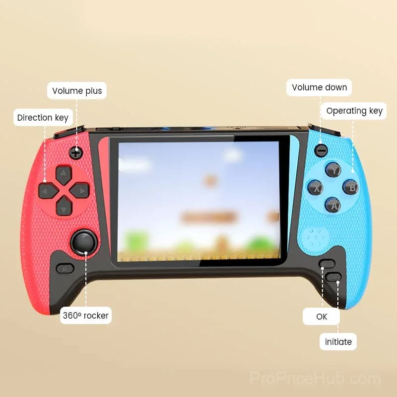 1000-in-1 Large Screen Handheld Classic Game Console - View 6