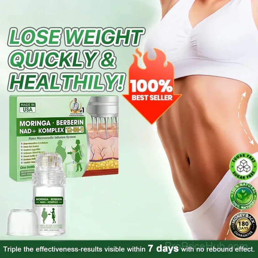 OUR+ Nano Microneedle Infusion System – Moringa, Berberine + NAD+ Metabolic Complex - Main