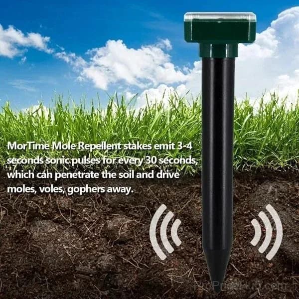 Solar Powered Rodent, Mole and Snake Pest Repeller - View 9