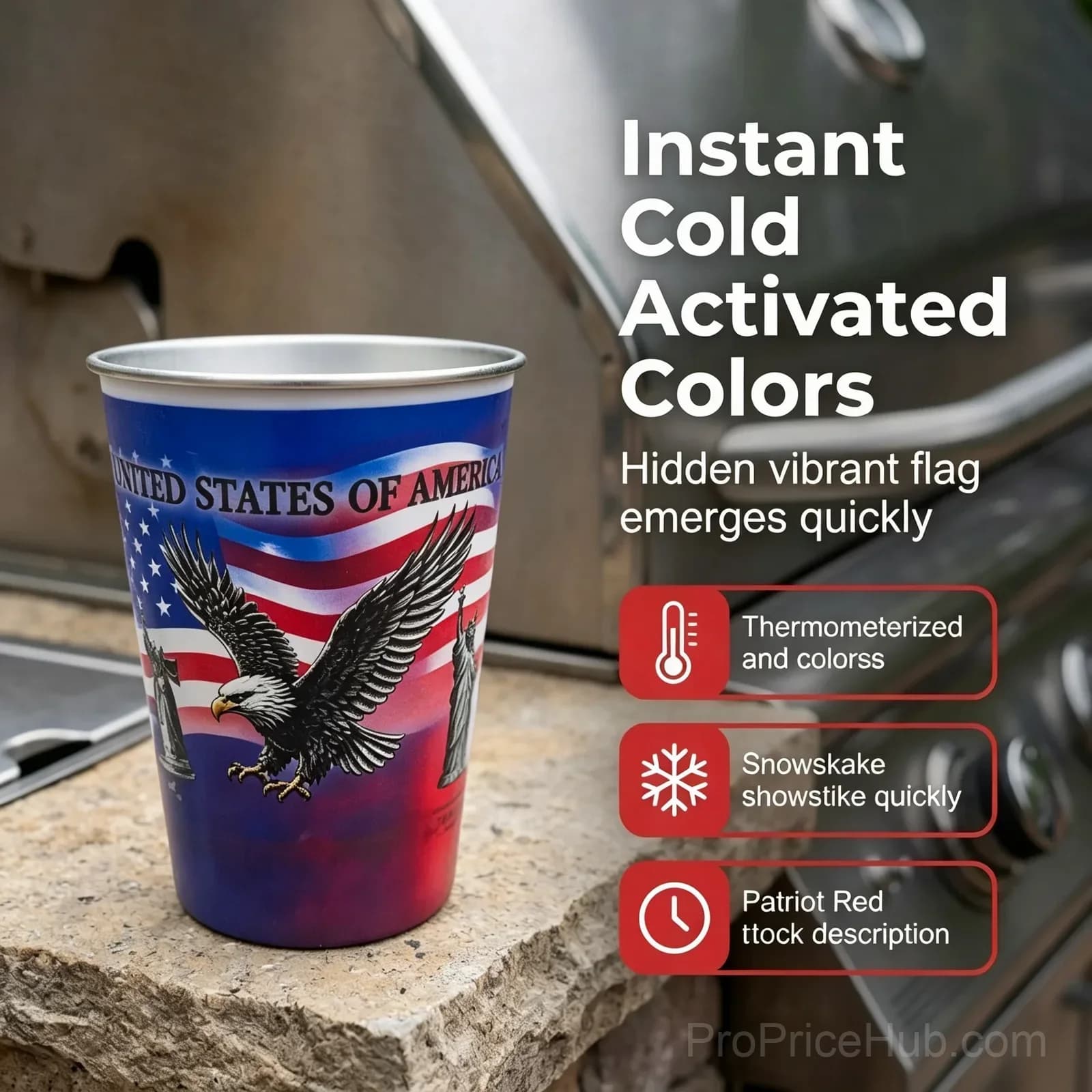 Magic Color-Changing Anniversary Tumbler, 1 Piece - View 4