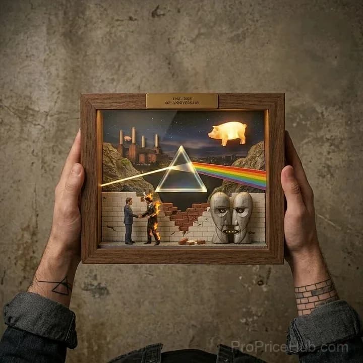 60th Anniversary Diorama Lightbox Frame - Alt