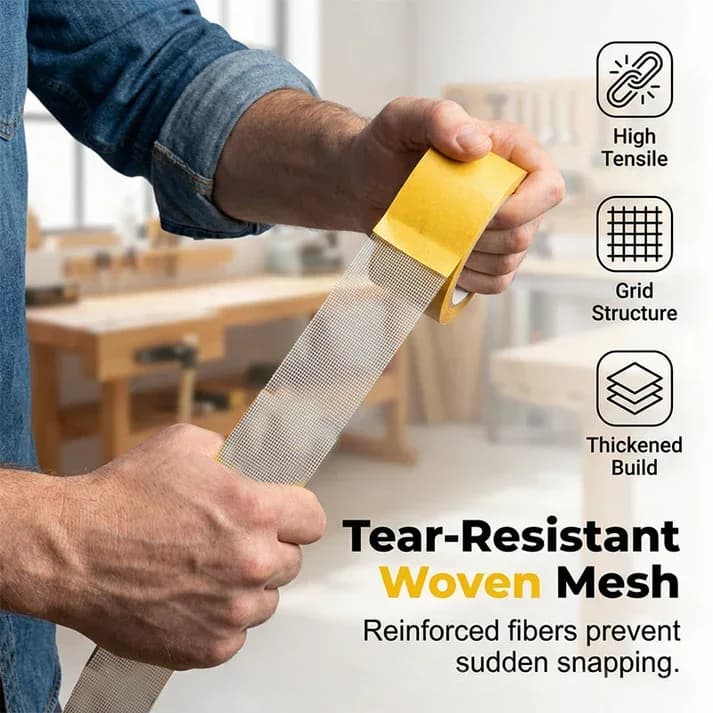 High-Tack Double-Sided Mesh Tape - Alt