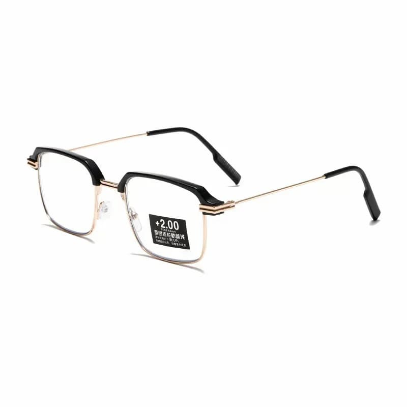 Auto-Adjusting HD Reading Glasses, Gold Frame - Main
