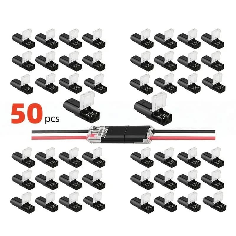 Fast-Fit 2-Pin Double-Wire Plug-in Connectors - Main