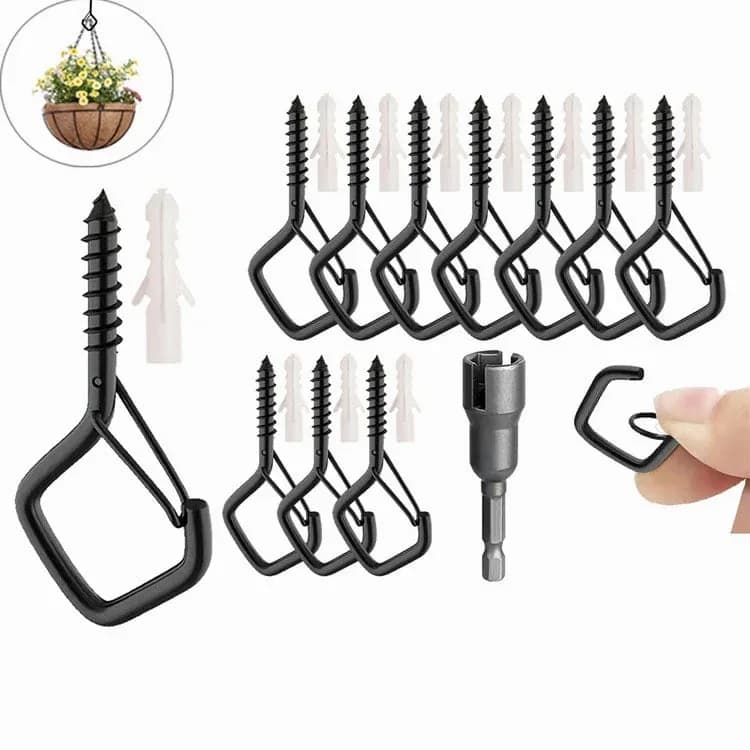 Square Snap Hanging Hooks - View 7
