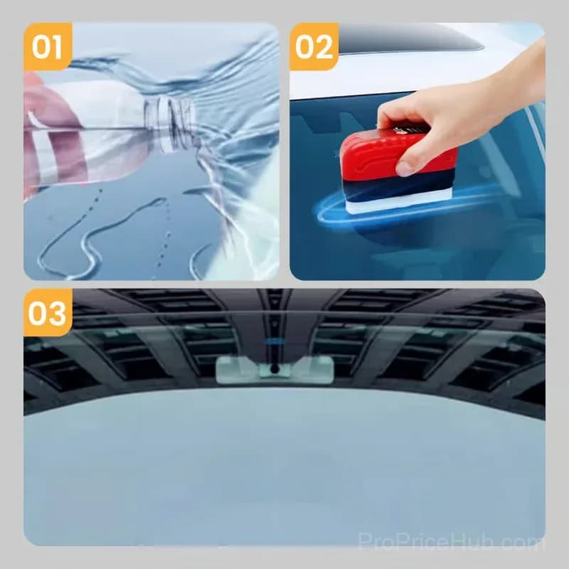 Car Glass Oil Film Cleaner Windshield Degreaser, 1 Pack - View 9