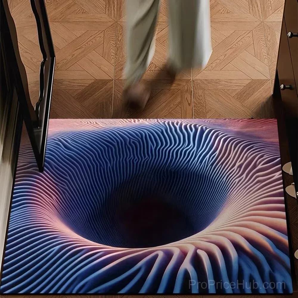 3D Optical Illusion Doormat - Endless Abyss Design - View 18