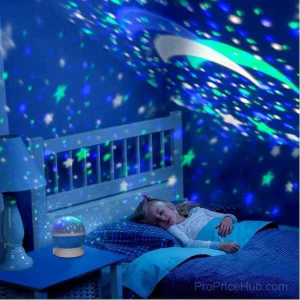 Blue Starry Sky Night Light Projector - Alt