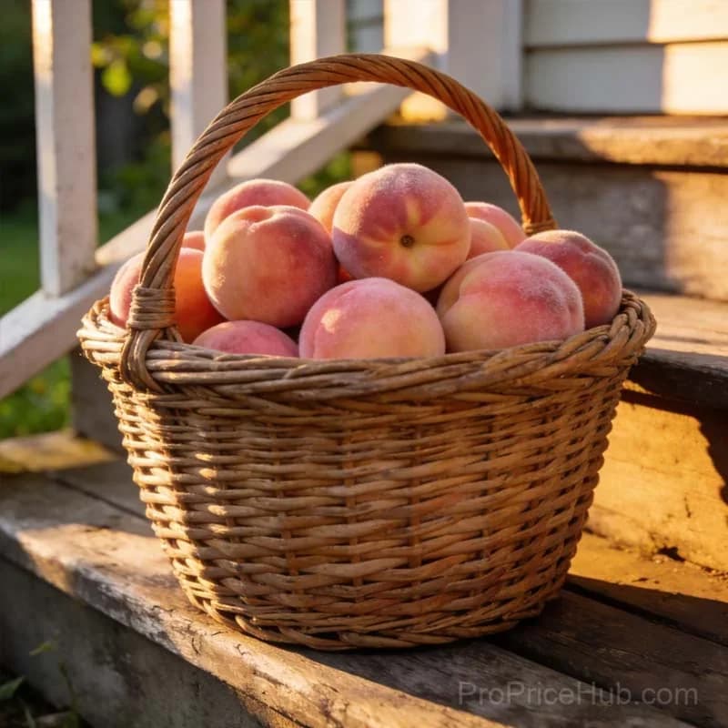 Heirloom Honey Red Dwarf Peach Tree Live Seeds - View 3