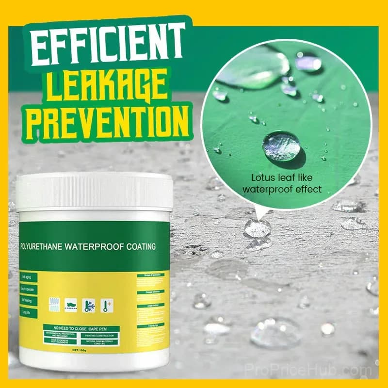 Multifunctional Transparent Waterproof Coating, 100g with Brush - View 4