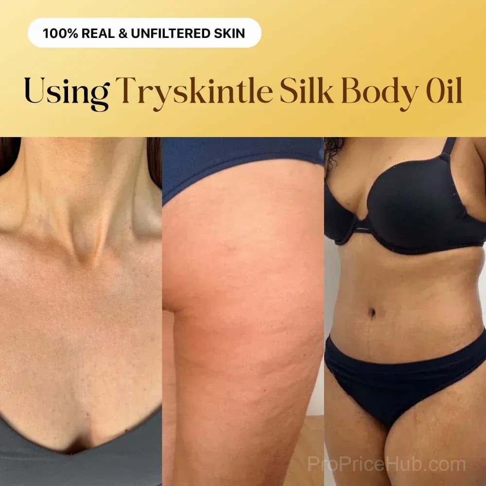 Tryskintle Silk Body Oil - View 4