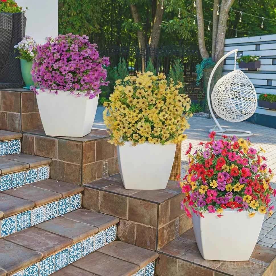 Outdoor/Indoor UV Resistant Waterproof Artificial Flower Decor - View 13