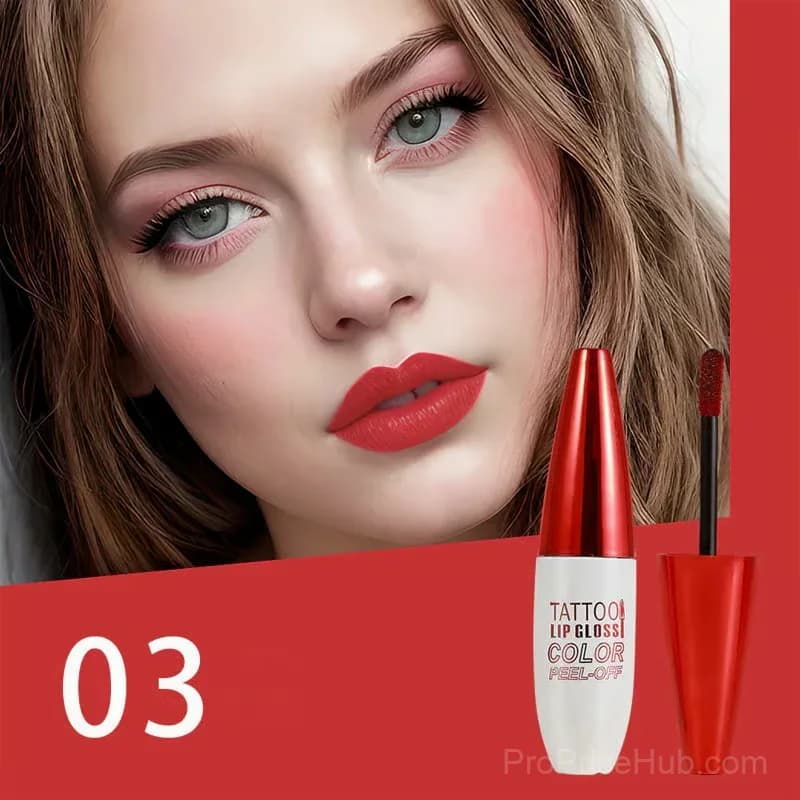 Waterproof Long-Lasting Lip Gloss, Shade 01, 2-Pack - View 11
